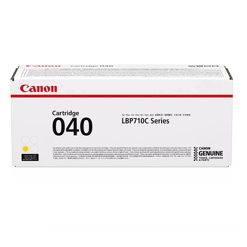Canon 0454C001 originale Tonerkassette Nr. 040 yellow, 5400 Seiten
