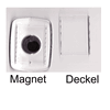 Mini-Fotorahmen rechteckig aus Plexiglas mit Magnet, Innenmasse ca. 3x4cm