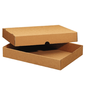 Kartonschachteln A6 braun mit Boden und Deckel, 15.2 x 11 x 4.5 cm, 50 St�ck