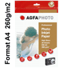 AGFAPHOTO Fotopapier Gold Line 260 gsm, A4.  20 Blatt Professional Photo Glossy