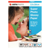 AGFAPHOTO Fotopapier Silver Line 260 gsm, 13 x 18cm  50 Blatt Super Photo Glossy