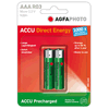 AKKU (precharged) AAA LR3 1.2V, 950 mAh, 4 St�ck AGFAPHOTO Akkus (Ni-Mh)