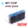 Tintenpatrone photo cyan, 150 Seiten NEW ! MIT Chip.