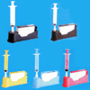Hi-End Nachf�llset BK, PB, C,M,Y je 60 ml.