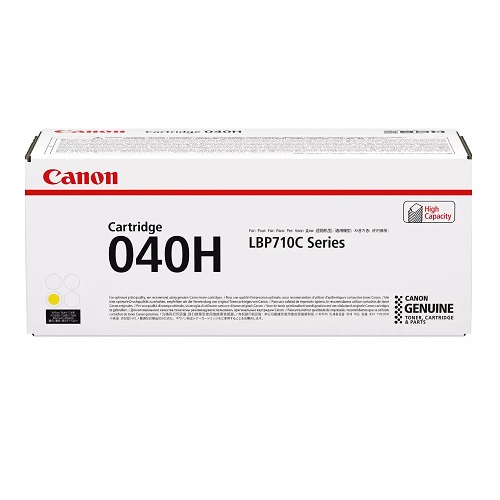 Canon 0455C001 originale Tonerkassette Nr. 040H yellow, 10000 Seiten