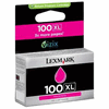 Original Lexmark Tintenpatrone 100XL magenta, 600 Seiten