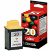 Original Lexmark Nr.20 Tintenpatrone Color, ca. 275 Seiten