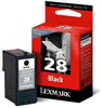 Original Lexmark Nr.28 Tintenpatrone Black, ca. 150 Seiten