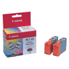 Original Canon Doppelpack BCI-24C Tintenpatrone COLOR