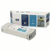 Original HP Tintenpatrone Nr.81 cyan, 680 ml.