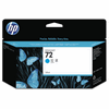 Original HP Tintenpatrone Nr. 72 cyan, 130 ml.