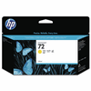 Original HP Tintenpatrone Nr. 72 yellow, 130 ml.