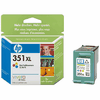 Original HP Nr.351XL Tintenpatrone color, 14 ml., 580 Seiten