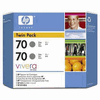 Original HP Nr.70 Tintenpatrone grey. 130 ml, 2 St�ck