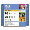 Original HP Nr.70 Tintenpatrone green, 130 ml, 2 St�ck