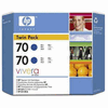 Original HP Nr.70 Tintenpatrone blue, 130 ml, 2 St�ck