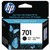 Original HP Nr.701 Tintenpatrone Black, 6 ml.