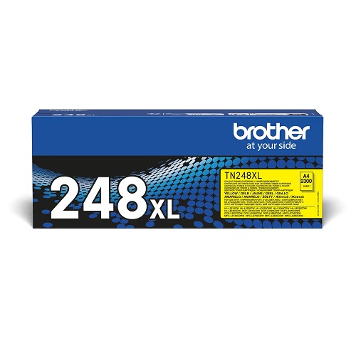 Brother TN-248XLY originaleTonerkassette XL yellow, 2300 Seiten