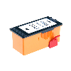 Snap & Print Tintentank schwarz, 21ml (Funktioniert nur mit dem Druckkopf des Starter-Packs)