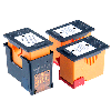 Snap & Print Starter-Pack 3x Tintenpatrone schwarz, 19ml