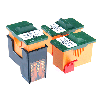 Snap & Print Starter-Pack 3x Tintenpatrone schwarz, 11ml