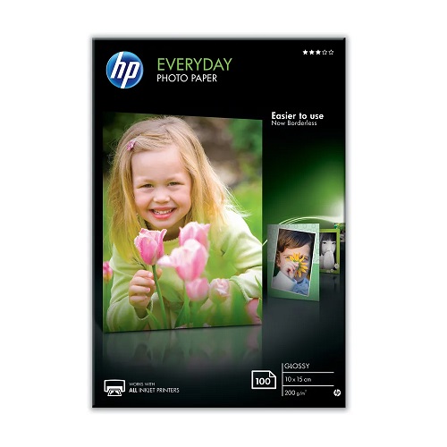 HP Inkjet-Fotopapier 10x15cm, 200g, 100 Blatt, CR757A