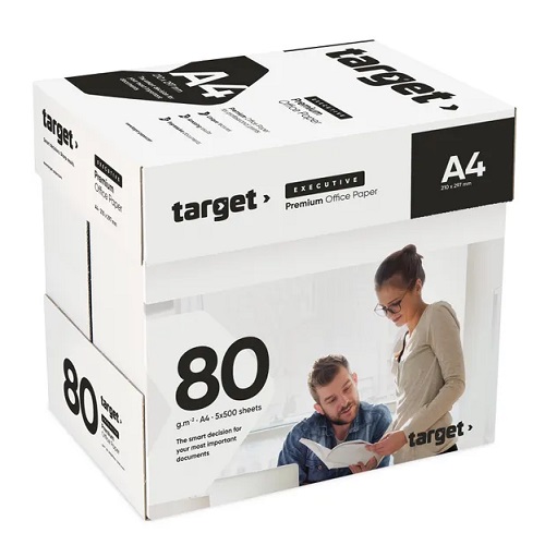 Target executive premium Kopierpapier A4, 2500 Blatt, 80g/m2