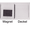 Mini-Fotorahmen quadratisch aus Plexiglas mit Magnet, Innenmasse ca. 6x6cm