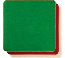 AGMLLER Tapis Jass 60x60cm rouge, 3A014301O