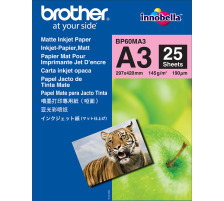 BROTHER InkJet Paper mat 145g A3 MFC-6490CW 25 feuilles, BP60-MA3