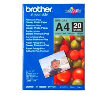 BROTHER Photo Paper glossy 260g A4 MFC-6490CW 20 feuilles, BP71-GA4