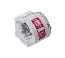BROTHER Colour Paper Tape 25mm/5m VC-500W Compact Label Printer, CZ-1004