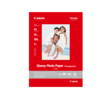 CANON Photo Paper glossy A4 InkJet, 200g 20 feuilles, GP501A4