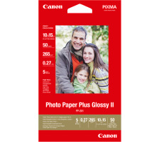 CANON Photo Paper Plus 265g 10x15cm InkJet glossy II 50 feuilles, PP2014x6