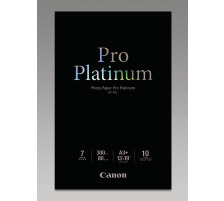 CANON Pro Platinum Photo Paper A3+ InkJet glossy 300g 10 feuilles, PT101A3+