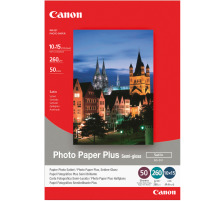CANON Photo Paper Plus 260g 10x15cm PIXMA, semi-glossy 50 flles, SG2014x6