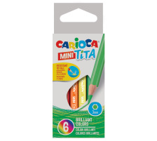 CARIOCA Farbstift Mini Tita 3mm 6 Stck, 003561