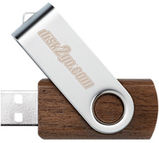 DISK2GO USB-Stick wood 64GB USB 3.0, 30006663