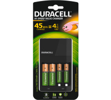 DURACELL Charger CEF14 pour 2xAA + 2xAAA 4 heurs, 4-118577