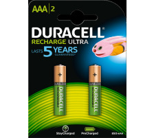 DURACELL Recharge Ultra PreCharged AAA, 850 mAh, 1.2V 2 pcs., DX2400