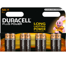 DURACELL Pile Plus Power AA, LR6, 1.5V 8 pcs., MN1500