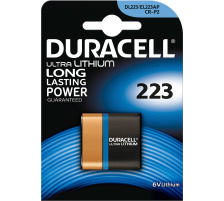 DURACELL Pile photo Specialty Ultra DL223, EL223AP, CR-P2, 6V, ULTRA 223