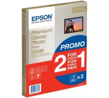 EPSON Premium Glossy Photo A4 InkJet, 255g 2x15 feuilles, S042169