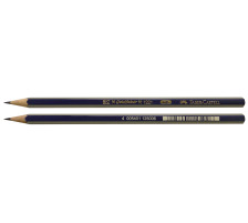 12 X FABER-CASTELL Bleistift HB Goldfaber, 112500