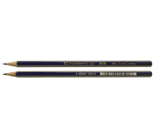 12 X FABER-CASTELL Bleistift B Goldfaber, 112501