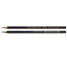 12 X FABER-CASTELL Bleistift 2B Goldfaber, 112502