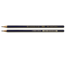 12 X FABER-CASTELL Bleistift 2H Goldfaber, 112512