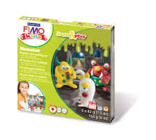 FIMO form&play 4x42g Set Monster, 803411LY