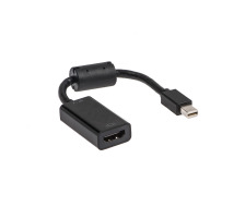 LINK2GO Adapter Mini Disp.-Port-HDMI male/female, 15cm, AD4111BP