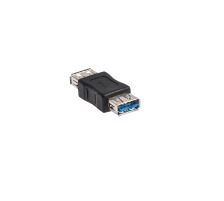 LINK2GO Gender Changer USB 3.0 Type A - A, female/female, GC3114BB